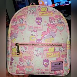Loungefly X Sanrio Hello Kitty Kawaii Backpack baby pink/multicolor
